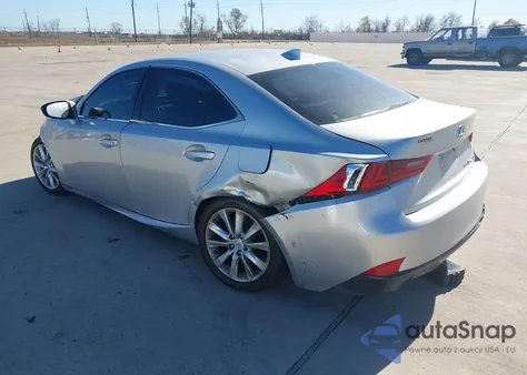 2015 Lexus Is 250 z USA, uszkodzony, nr VIN JTHCF1D27F5029194